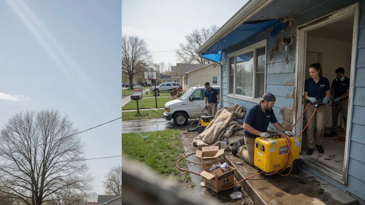 Basement Flood Cleanup in Saint Mary, MO near me